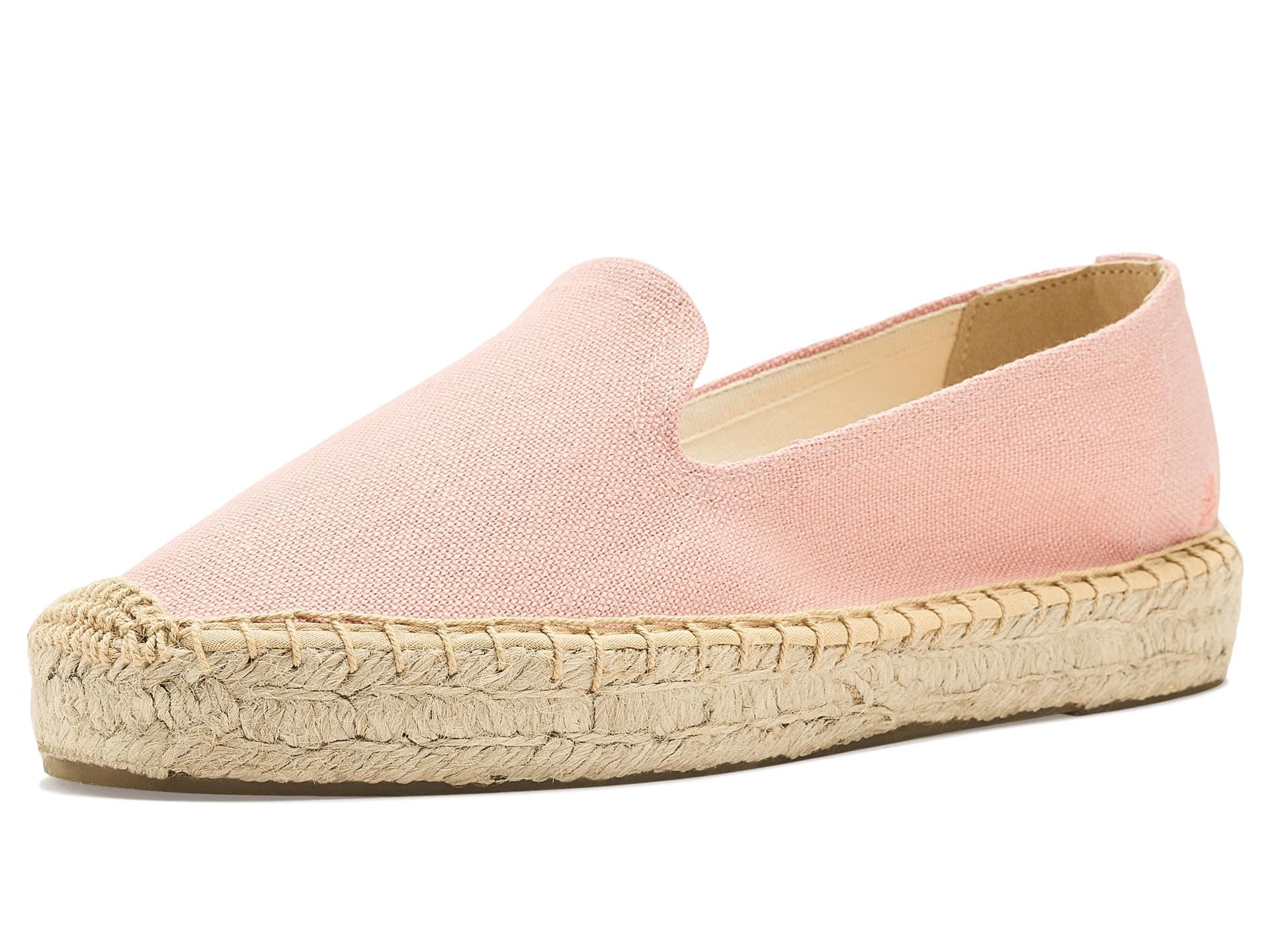 Soludos Smoking Platform Espadrille — cor Rosa
