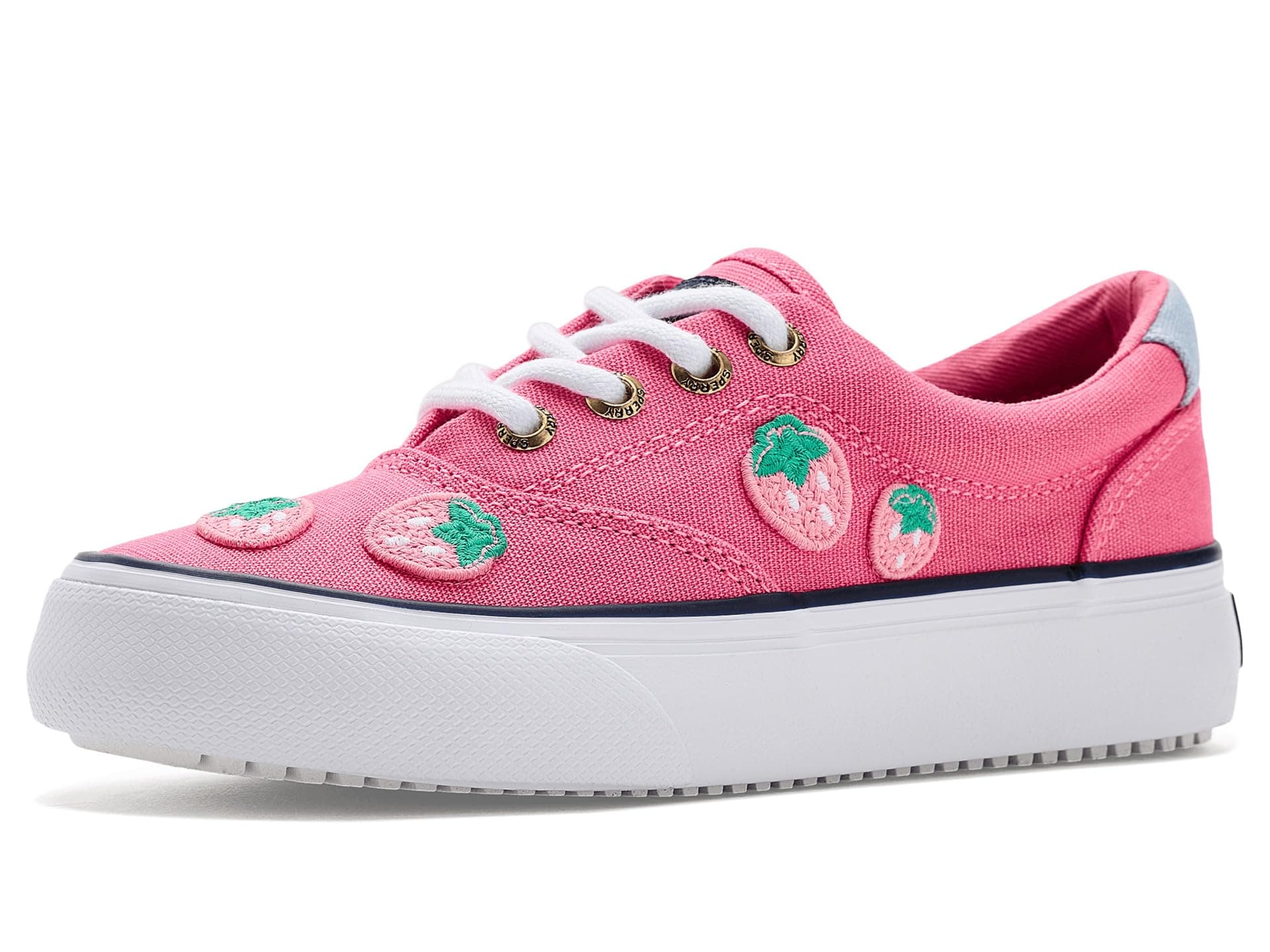 Sperry Kids CVO Platform (Little Kid/Big Kid) — cor Pink