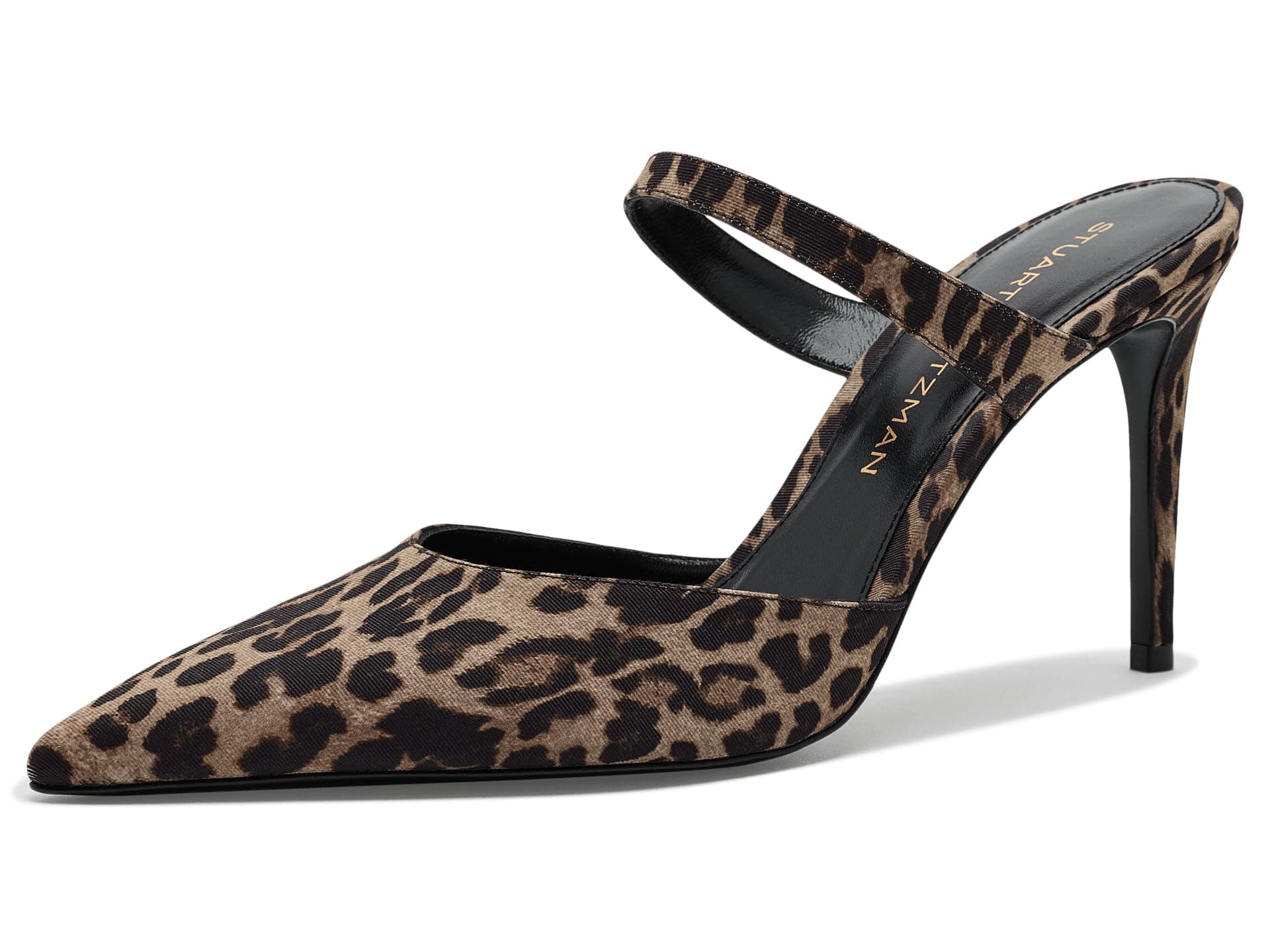 Stuart Weitzman Stuart Power Mule 85 — cor Preto