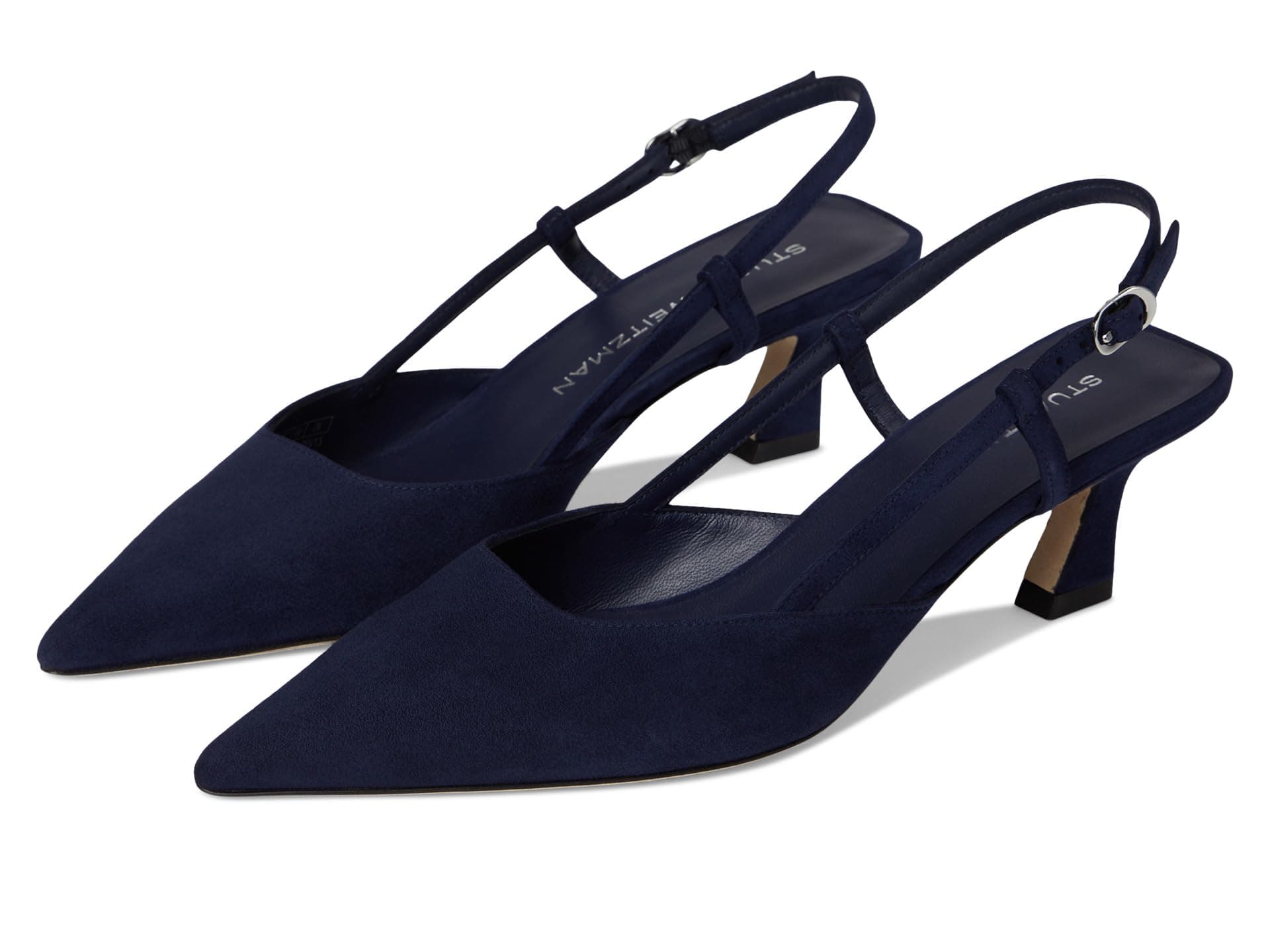 Stuart Weitzman Vinnie 50 Slingback — cor Azul