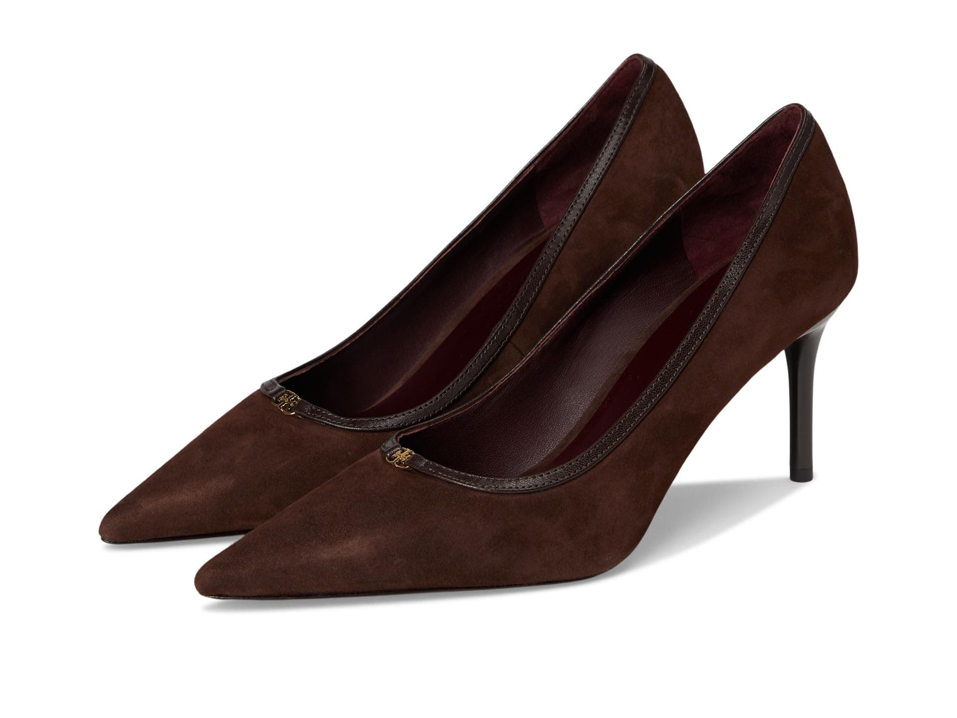 Tory Burch Double T Buckle Pumps 80mm — vista principal