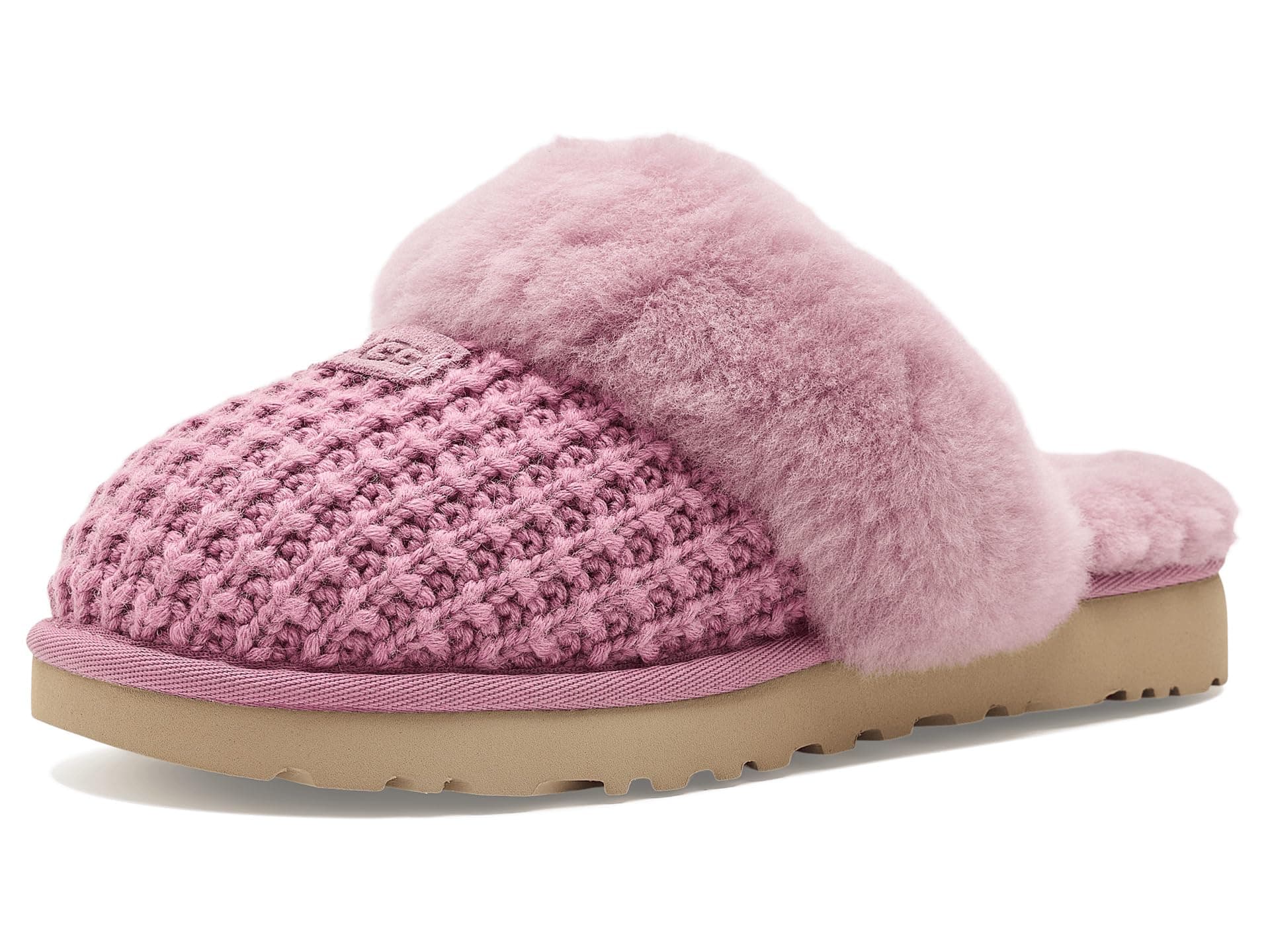 UGG Cozy Knit Slipper — cor Roxo