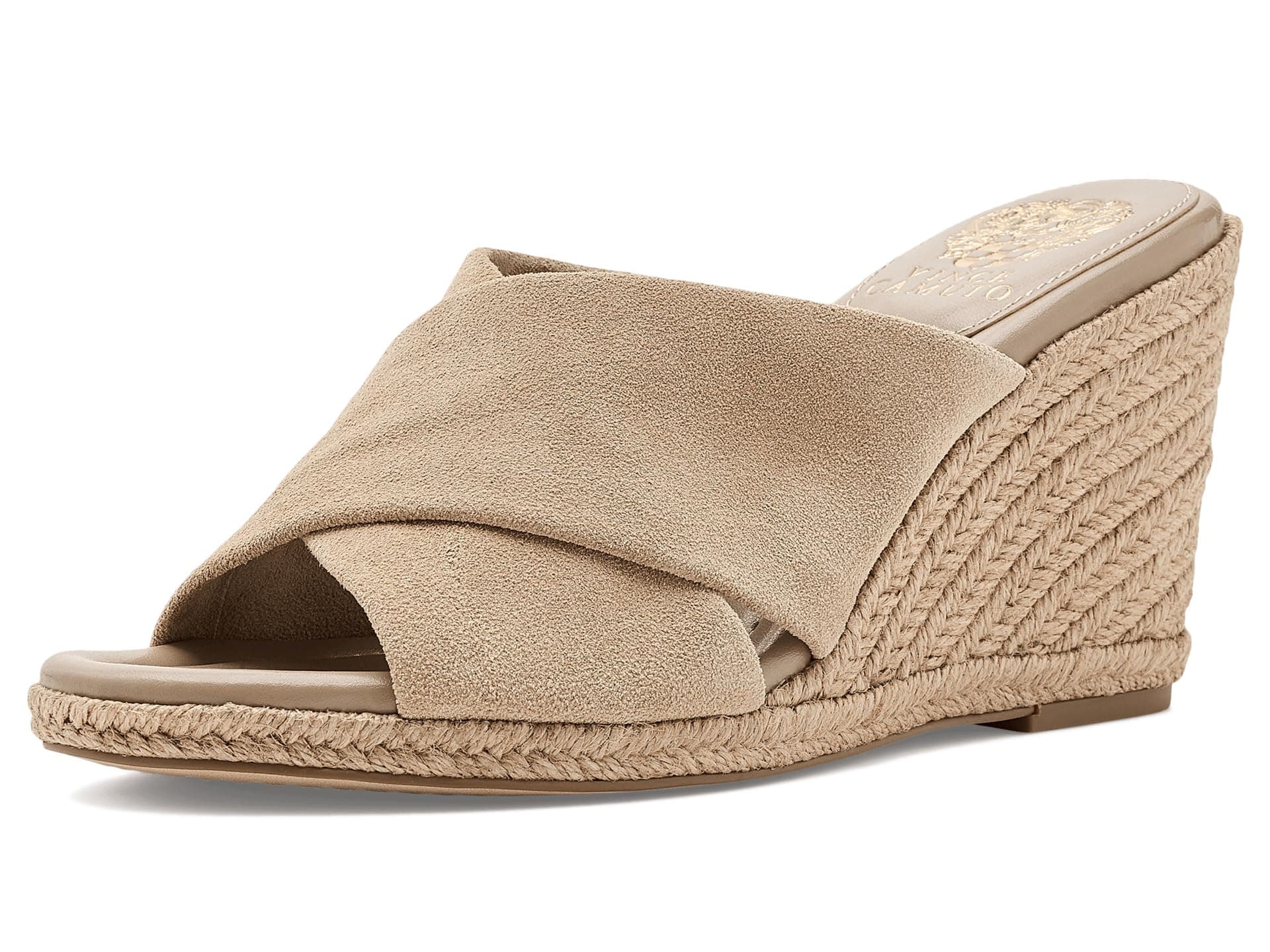 Vince Camuto Fisella Cross Band Espadrille Wedge Sandals — vista principal