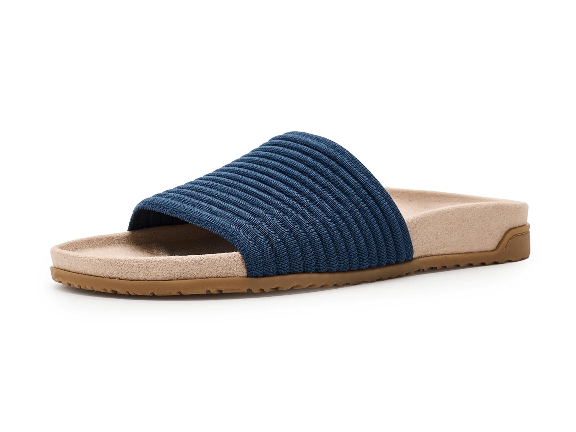 VIONIC Evie Knit Slide Sandals — cor Azul