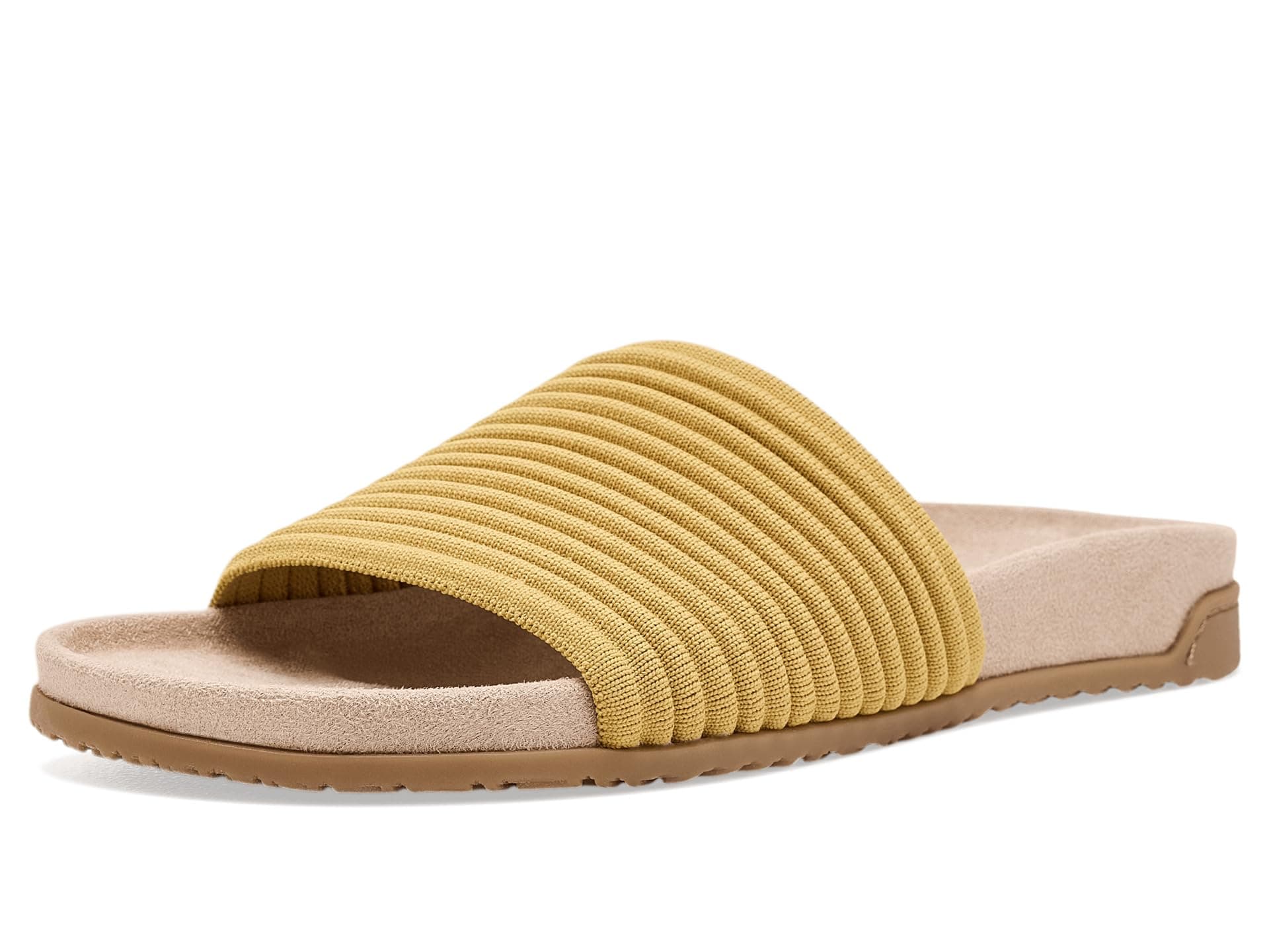 VIONIC Evie Knit Slide Sandals — cor Bege