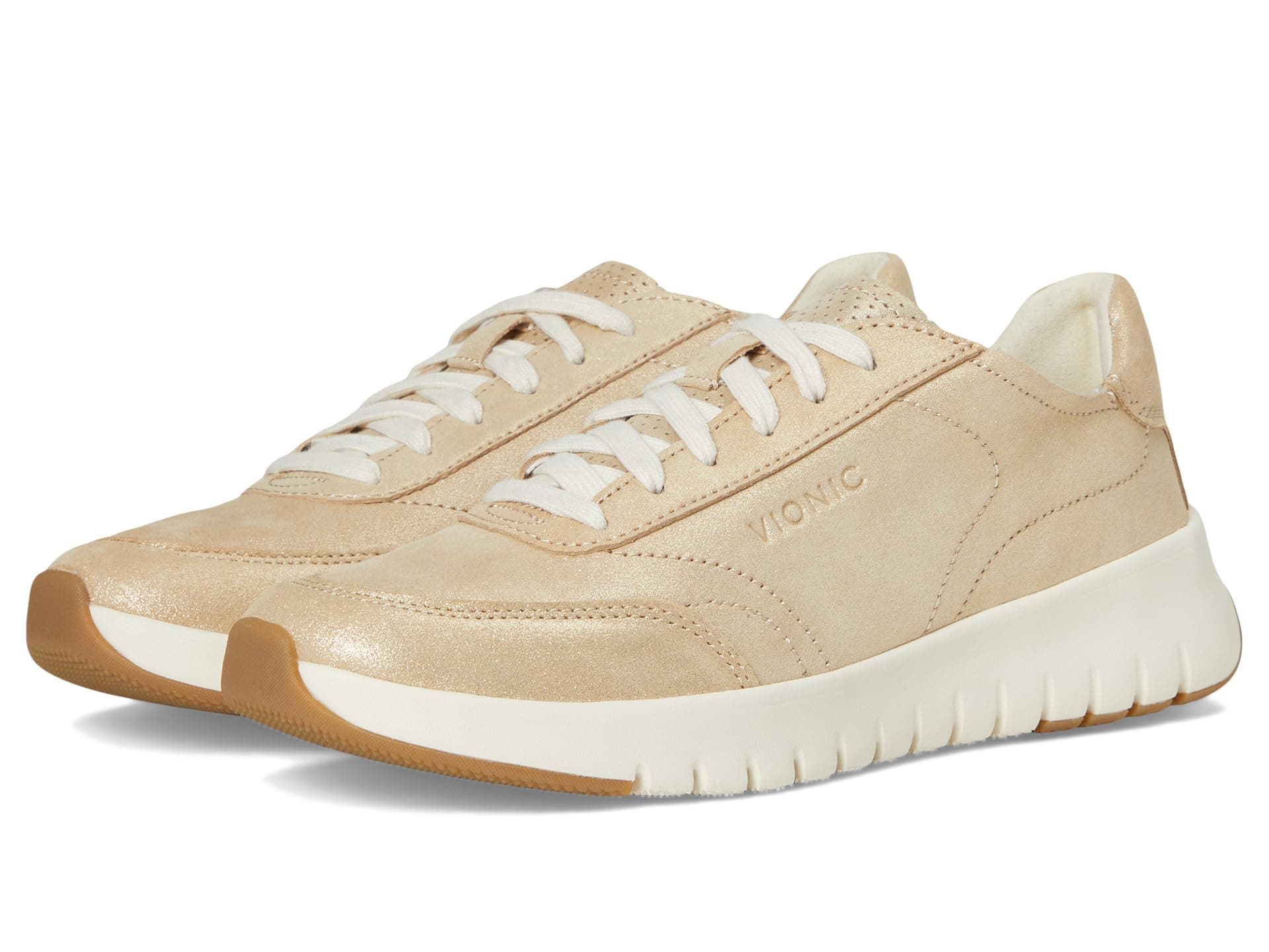 VIONIC Uptown Sneakers — cor Dourado