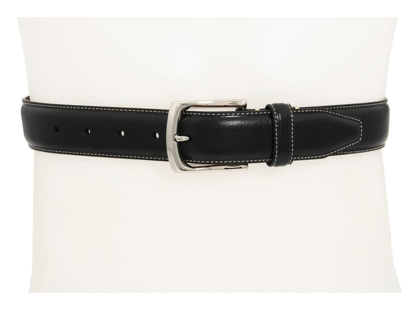 Johnston & Murphy Topstitched Belt — vista principal
